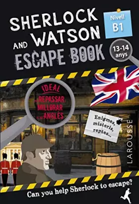 Couverture du produit · Sherlock & Watson. Escape book per repassar anglès. 13-14 anys (DICCIONARIOS)