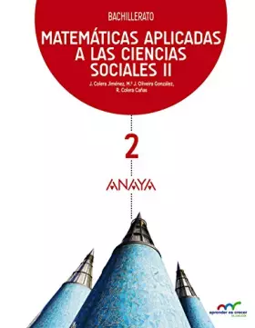 Couverture du produit · Matemáticas aplicadas a las Ciencias Sociales II. (Aprender es crecer en conexión)