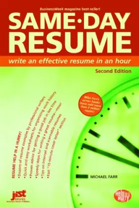 Couverture du produit · Same-Day Resume (Help in a Hurry)