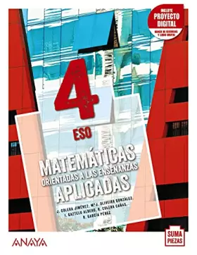 Couverture du produit · Matemáticas orientadas a las Enseñanzas Aplicadas 4. (Suma Piezas)