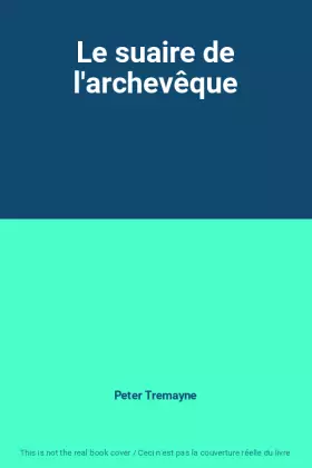 Couverture du produit · Le suaire de l'archevêque