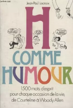 Couverture du produit · H comme humour