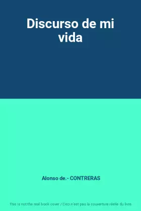 Couverture du produit · Discurso de mi vida