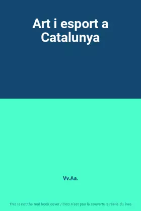 Couverture du produit · Art i esport a Catalunya