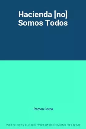 Couverture du produit · Hacienda [no] Somos Todos