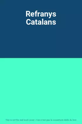Couverture du produit · Refranys Catalans