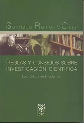 Couverture du produit · REGLAS Y CONSEJOS SOBRE INVES.CIENTIF. (SIN COLECCION)