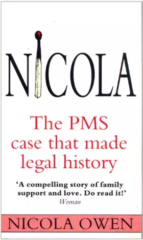 Couverture du produit · Nicola: The Pms Case That Made Legal History