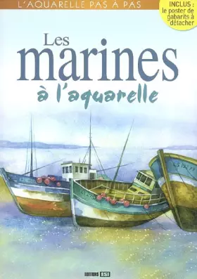 Couverture du produit · Les marines à l'aquarelle