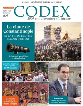Couverture du produit · Codex27 La chute de Constantinople