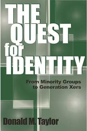 Couverture du produit · The Quest for Identity: From Minority Groups to Generation Xers