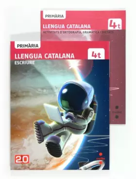 Couverture du produit · Llengua catalana, Escriure. 4 Primària. Connecta 2.0 - 9788466129121