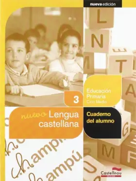 Couverture du produit · Nuevo Lengua castellana 3º. Cuaderno del alumno (Projecte Salvem la Balena Blanca) (Cuadernos asociados a un libro de texto) - 
