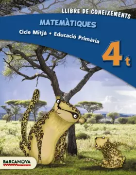 Couverture du produit · Matemàtiques 4t CM. Llibre de coneixements (ed. 2013) (Materials Educatius - Cicle Mitjà - Matemàtiques) - 9788448931865