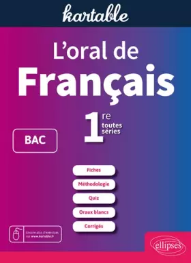 Couverture du produit · L'oral de français. 1re toutes séries
