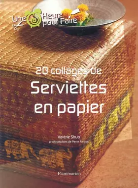Couverture du produit · 20 collages de serviettes en papier
