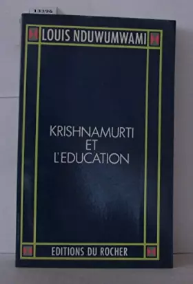 Couverture du produit · Krishnamurti et l'éducation
