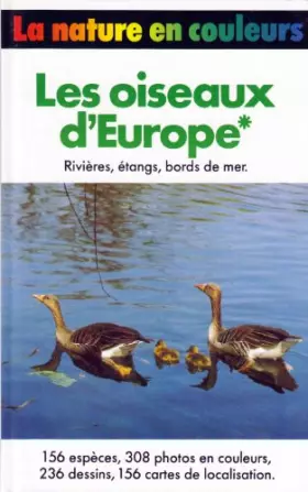 Couverture du produit · Les oiseaux d'Europe, rivieres,etangs,bords de mer