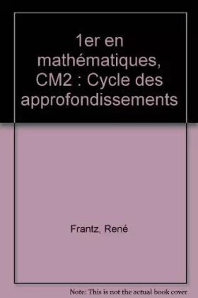 Couverture du produit · Premier en mathématiques, CM2
