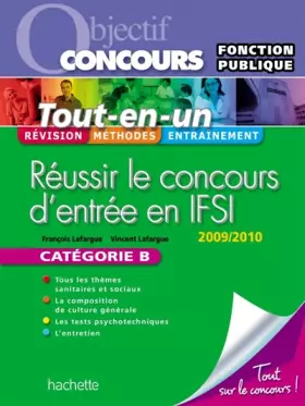 Couverture du produit · Réussir le concours d'entrée en IFSI : Fonction publique Catégorie B