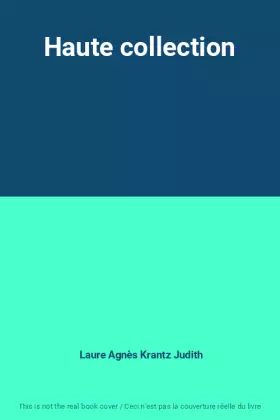 Couverture du produit · Haute collection