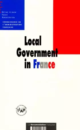 Couverture du produit · Local Government In France
