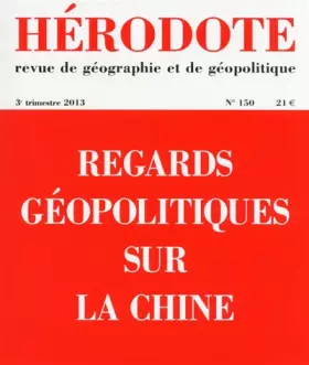 Couverture du produit · Regards géopolitiques sur la Chine