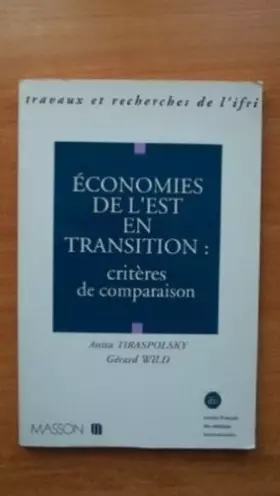 Couverture du produit · Economies de l'Est en transition : Critères de comparaison