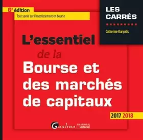 Couverture du produit · L'essentiel de la Bourse et des marchés de capitaux