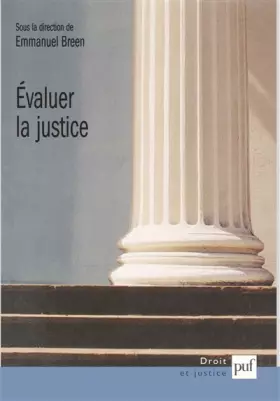 Couverture du produit · Evaluer la justice