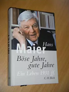 Couverture du produit · Böse Jahre, gute Jahre: Ein Leben 1931 ff.