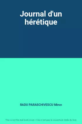 Couverture du produit · Journal d'un hérétique