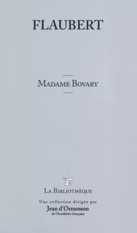 Couverture du produit · Madame Bovary
