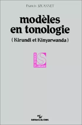 Couverture du produit · Modèles en tonologie : Kirundi et Kinyarwanda