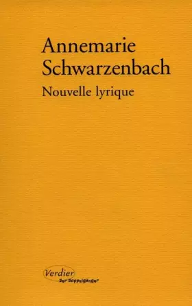 Couverture du produit · Nouvelle lyrique