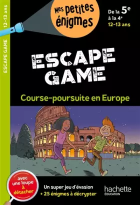 Couverture du produit · Escape game - De la 5e à la 4e - Cahier de vacances 2024