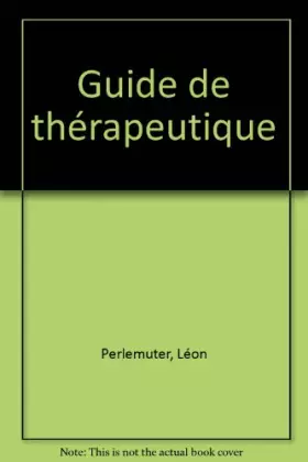 Couverture du produit · Guide de thérapeutique 2ème édition Euros, 2e Édition corrigée