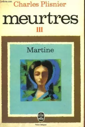 Couverture du produit · Meurtres - Tome 3 - Martine