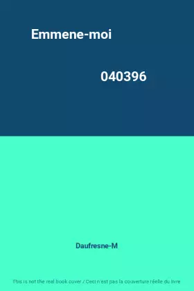 Couverture du produit · Emmene-moi                                                                                    040396