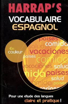 Couverture du produit · Harrap's : Vocabulaire espagnol