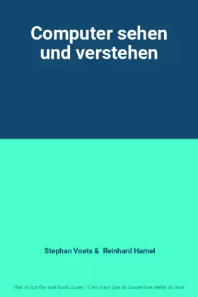 Couverture du produit · Computer sehen und verstehen