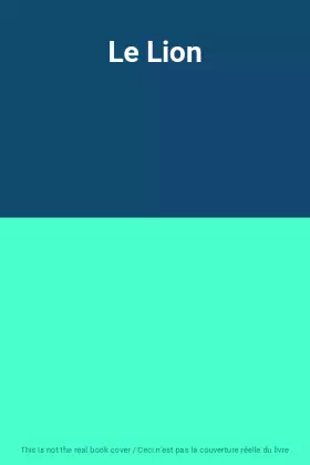 Couverture du produit · Le Lion