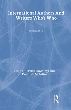 Couverture du produit · International Authors And Writers Who's Who