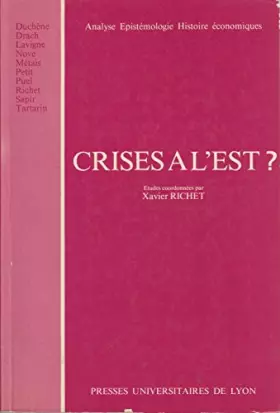 Couverture du produit · Crises à l'Est ?