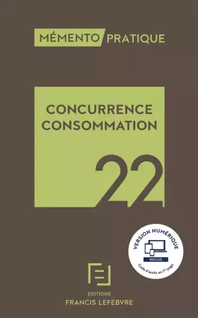 Couverture du produit · Mémento Concurrence Consommation 2022