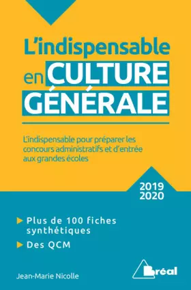 Couverture du produit · L'indispensable en culture générale
