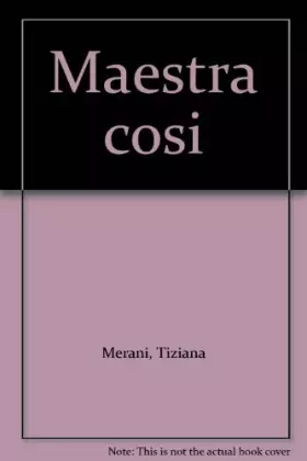 Couverture du produit · Una maestra così