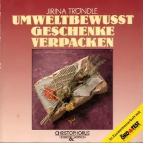 Couverture du produit · Umweltbewußt Geschenke verpacken