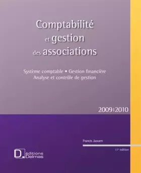 Couverture du produit · Comptabilité et gestion des associations : Système comptable, gestion financière, analyse et contrôle de gestion