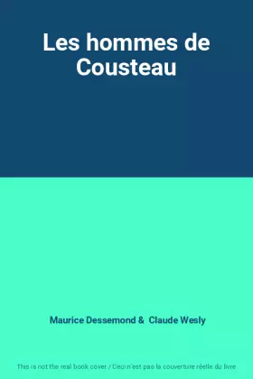 Couverture du produit · Les hommes de Cousteau